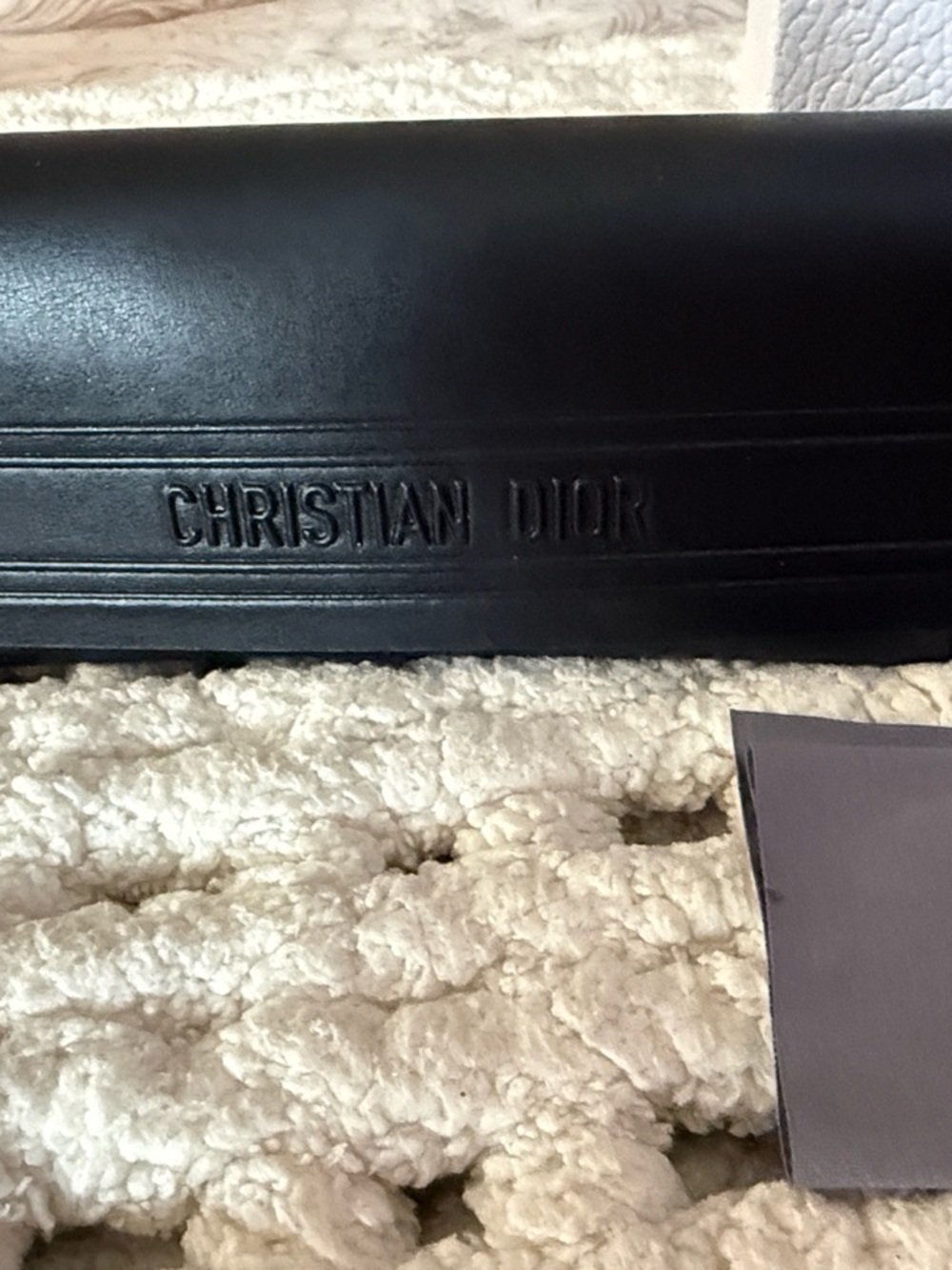 Dior Black Round women’s Sunglasses with Dior Case - Picture 3 of 10